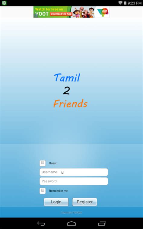 tamil2friends chat|Tamil Chatting 